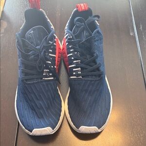 adidas Navy and Red Athletic Shoes
